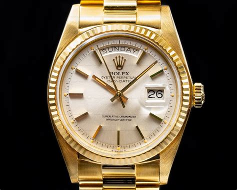 rolex day date 1803 yellow gold|Rolex Day-Date 1803 price.